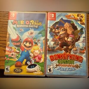 Mario + Rabbids Kingdom Battle for Nintendo Switch & Donkey Kong